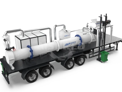 Przenośna instalacja do pirolizy